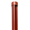 Słupki do siatki zgrzewanej Ø 48 mm / 200 cm - brązowe