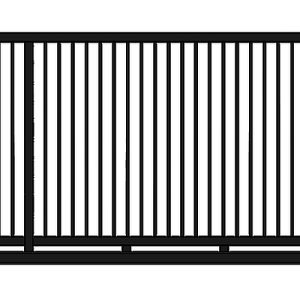 Brama przesuwna P20 - 6,00 m - antracyt , brązowa , czarna , szara , zielona