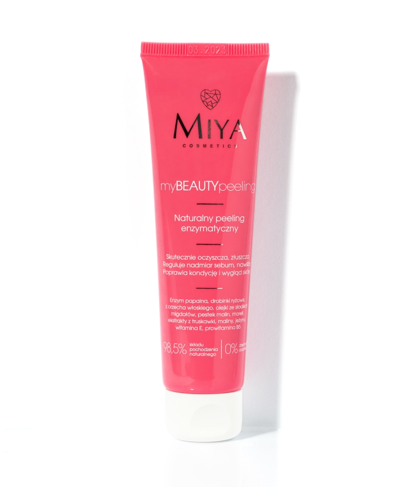 Naturalny peeling enzymatyczny do twarzy | Miya Cosmetics