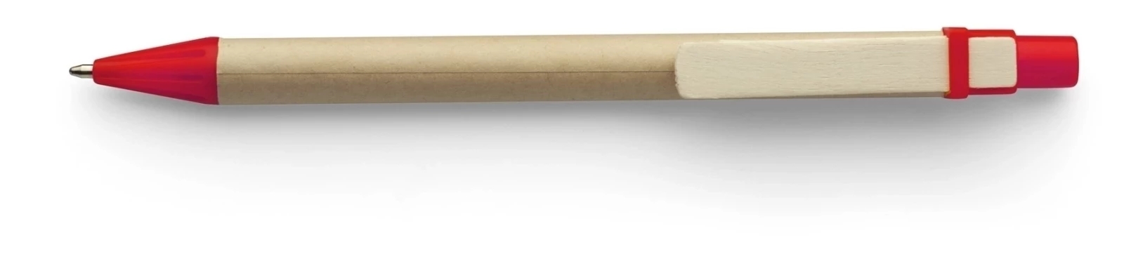 Gadżety reklamowe eko - Długopis Eco - Czerwony