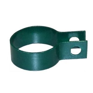 Obejmy montażowe na słupek fi 42 mm zielone