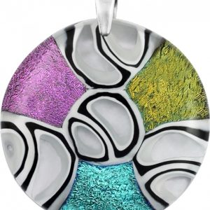 Wisior Koło MURANO GLASS KO848 Kolekcja PALLONCINI