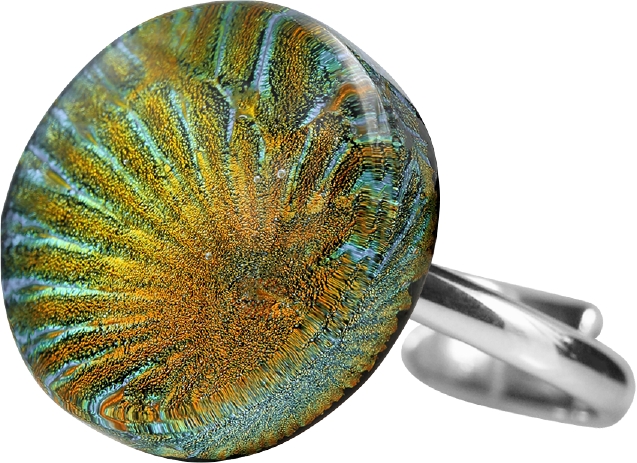 Pierścionek MURANO GLASS PP733 Kolekcja FLORENTINA