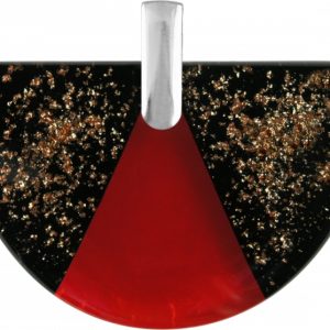 Wisior Półkola MURANO GLASS P557 Kolekcja MARCHESA