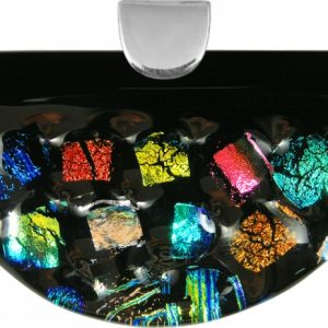 Wisior Półkole MURANO GLASS P711 Kolekcja SCHERZO