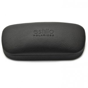 Twarde czarne etui Futerał na okulary ESTILLO