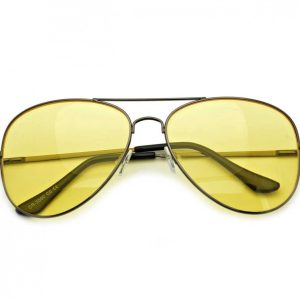 Okulary pilotki rozjaśniające dla kierowców do jazdy nocą, we mgle i deszczu STDR-32