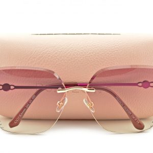 Okulary przeciwsłoneczne Kwadratowe damskie z cyrkoniami CO-242