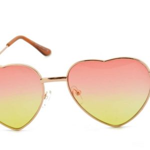 Damskie okulary Przeciwsłoneczne Serca barwione STR-508