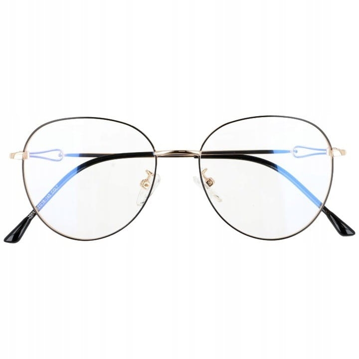 Okulary lenonki z filtrem BLUE LIGHT do komputera zerówki 2540-1