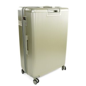 Walizka podróżna twarda duża Solier Nokiro 28' XL - szałwiowy