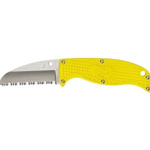 Spyderco ENUFF SALT FRN YELLOW SHEEPFOOT FB31SYL