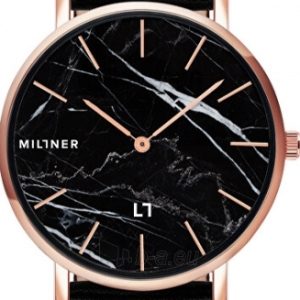 Zegarek MILLNER 0010202CAMDEN. Kwarcowy, Kolor czarny. Kobieta.