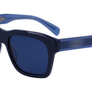 Okulary FERRAGAMO SF1087SN56184. Okulary przeciwsłoneczne, Kolor niebieski. Mężczyzna.