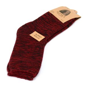 Ciepłe długie  damskie skarpety z Alpaki, 100% wełny
