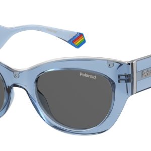 Okulary POLAROID PLD6199SXMCMV. Okulary przeciwsłoneczne, Kolor niebieski. Kobieta.