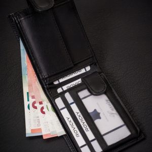 Skórzany portfel męski z systemem RFID - Always Wild