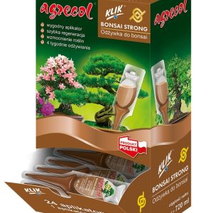 Odżywka nawóz do Bonsai kroplówka 24 x 30 ml - Agrecol