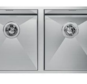 Foster 1221050 Quadra Zlewozmywak podwieszany 2 komorowy