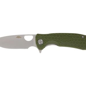 Honey Badger HB1003 FLIPPER DROP POINT LARGE Green