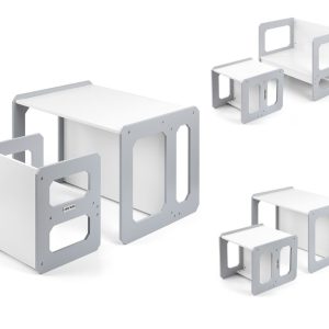 Milly Mally Zestaw mebli Stella 3w1 Grey