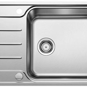 BLANCO LEMIS XL 6 S-IF Compact stal szczotkowana, odwracalny, korek auto. Użyj kodu 23BLA06 i płać mniej