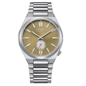 Zegarek CITIZEN NK5010-51X. Automatyczny, Kolor brązowy. Mężczyzna.