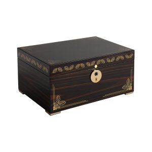 Humidor Supreme UMIDIFICATORE ORO BIOMETRIC EBONY Large HS-750EBO