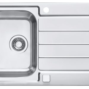 Alveus LINE MAXIM 20 SAT 860x500 zlew wpuszczany z syfonem pop up