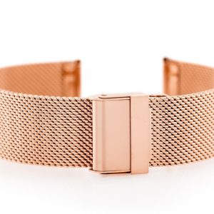 Bransoleta Pacific M6 - siatka HQ - rosegold 20mm