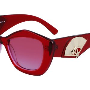 Okulary KARL LAGERFELD KL6127S521862. Okulary przeciwsłoneczne, Kolor czerwony. Kobieta.
