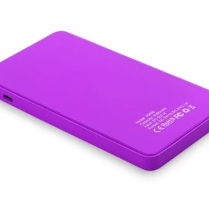 Powerbank VIVID 4000 mAh - Fioletowy
