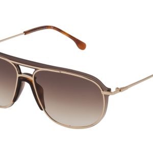 Okulary LOZZA SL2338M990300. Okulary przeciwsłoneczne, Kolor różowy złoty. Mężczyzna.