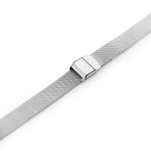 Bransoleta Pacific 04E - siatka HQ - srebrna 12mm Bransoleta srebrna