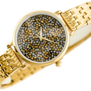 ZEGAREK DAMSKI JORDAN KERR - SS357 (zj926f) gold/graphite