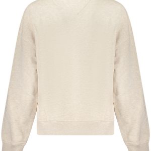 TOMMY HILFIGER BLUZA BEZ ZAMKA DAMSKA BEŻOWA