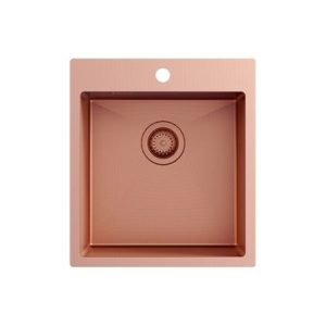 TERRA100X-C (nano) Zlewozmywak stalowy miedziany PVD , Powłoka Nano