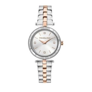 Zegarek TRUSSARDI R2453145516. Kwarcowy, Kolor szary. Kobieta.