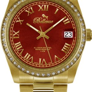 Zegarek BELLEVUE I17. Kwarcowy, Kolor czerwony. Kobieta.