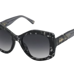 Okulary NINA RICCI SNR31753096N. Okulary przeciwsłoneczne, Kolor szary. Kobieta.