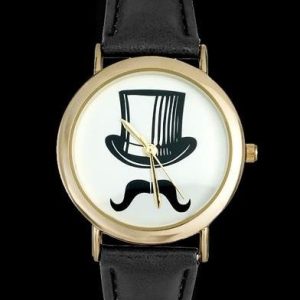 ZEGAREK DAMSKI CYLINDER, WĄSY - asox (zx580b)