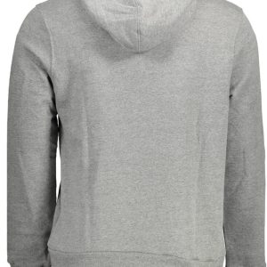 BLUZA KLASA CAVALLI BEZ ZAMKA MĘSKA SZARA