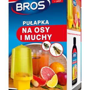 Pułapka na osy i muchy + płyn duża wabik 1szt. - Bros