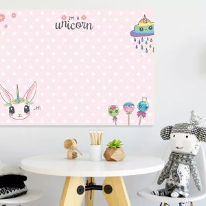 Tablica suchościeralna dla dzieci 519 unicorn