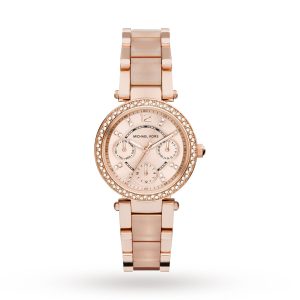 Zegarek MICHAEL KORS MK6110. Kwarcowy, Kolor różowy. Kobieta.