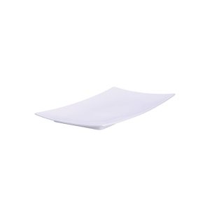 LA PORCELLANA BIANCA ESSENZIALE GOURMET Zestaw 3 tac do serwowania 28 x 17 cm