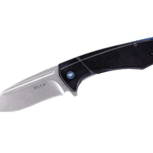 Buck RUCKUS BLACK/BLUE 713BLS