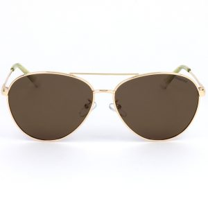 Okulary POLAROID PLD4142GSX01Q. Okulary przeciwsłoneczne, Kolor złoty. Unisex.