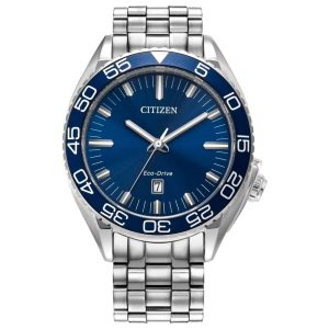 Zegarek CITIZEN AW1770-53L. Słoneczny, Kolor niebieski. Mężczyzna.
