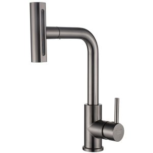 LAVEO Rotaro - bateria zlewozmywakowa stojąca z wyciąganą wielofunkcyjną wylewką